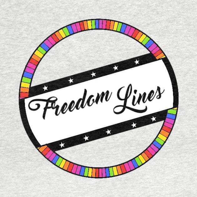 Freedom Lines- Rainbow Logo by lantheman